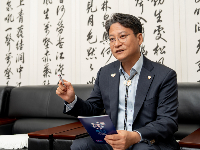 17일 매일신문과 인터뷰에서 지난 12년간의 의정활동 소회를 밝힌 배진석 경북도의회 부의장. 경북도의회 제공