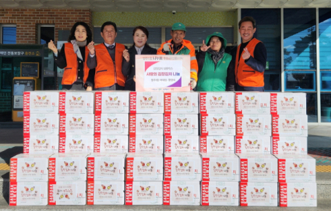 영주1동 이대성·황영숙 부부, 어려운 이웃에게 따뜻한 김장 나눔 봉사