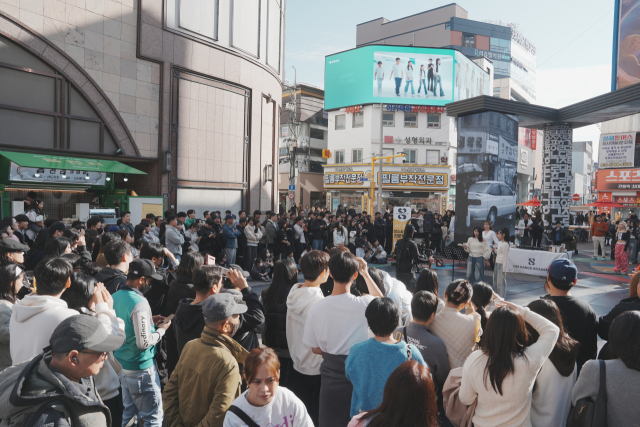 16일 대구 동성로 28아트스퀘이어에서 대구경북스트릿댄스협회가 