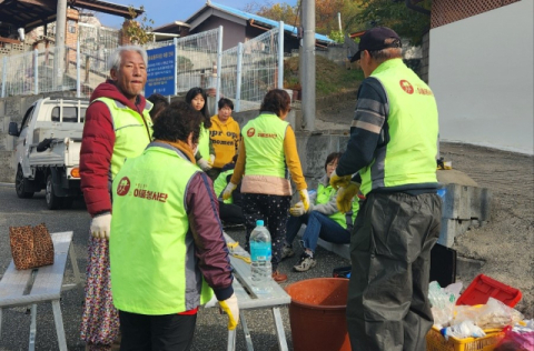 안동 이품봉사단, '독거노인 가구 주거환경 개선'