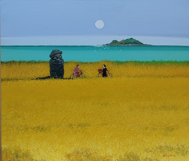 한창현, 나들이, Acrylic on canvas, 53.0cmx45.5cm