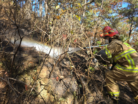 [단독]의성군 구천면 산불 방화 용의자 경찰에 붙잡혀