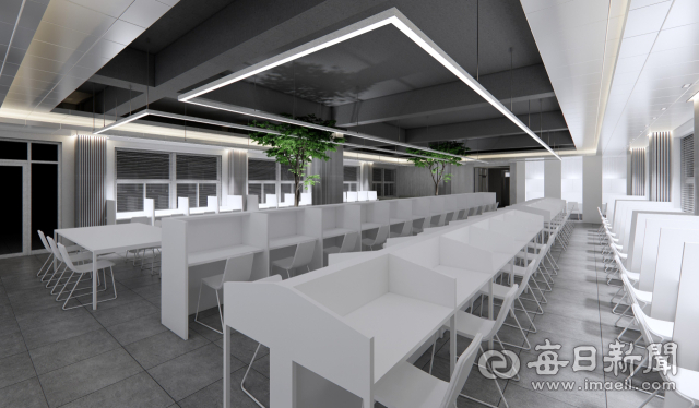 영천고는 내년 3월 제2한민고 개교를 앞두고 대대적 리모델링을 하고 있다. 사진은 리모델링을 통해 새롭게 조성되는 스터디룸(공부방) 투시도. 영천시 제공