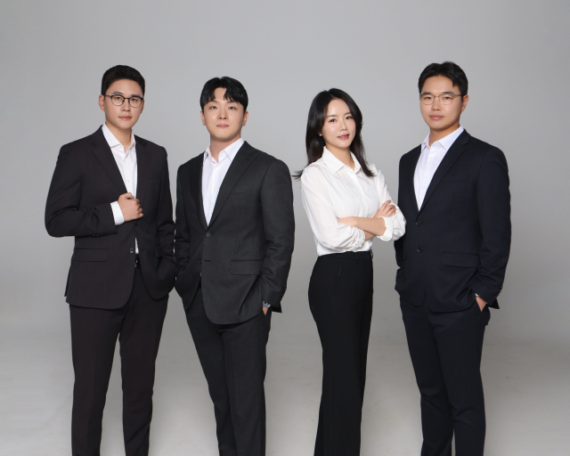 브릭스 회계법인의 회계사들. 왼쪽부터 서병규, 전대웅, 김도연, 윤정우 회계사.