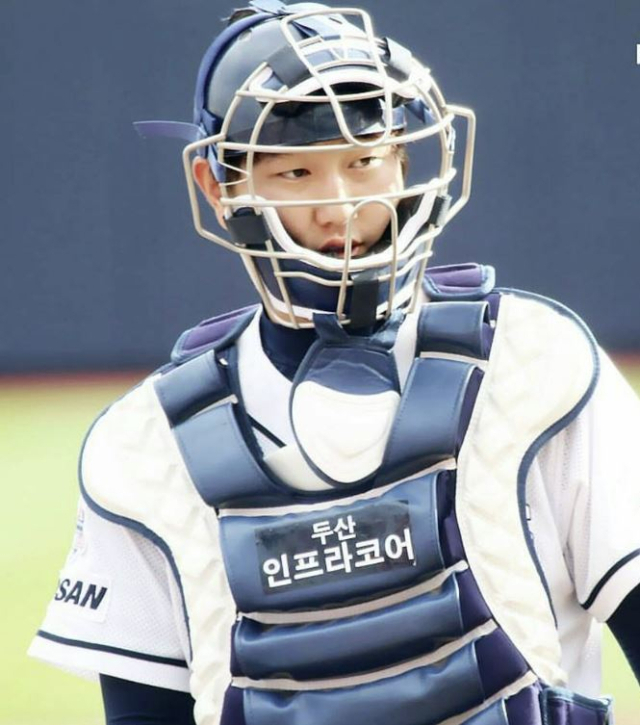 두산 베어스에서 삼성 라이온즈로 옮기게 된 포수 장승현. 장승현 SNS 제공