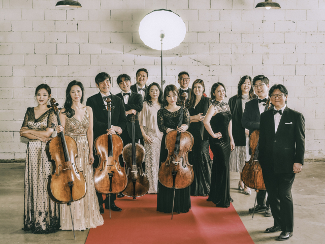 첼로만으로 완성한 사운드…12대 편성 '첼리스타 첼로 앙상블' 공연
