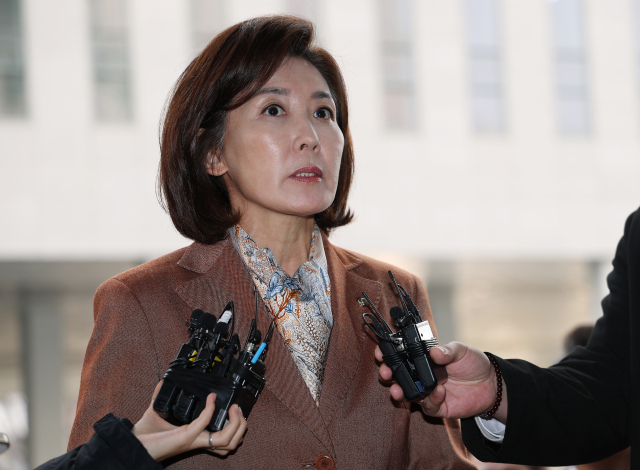 국민의힘 나경원 의원이 20일 