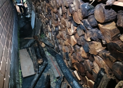 영양군 석보면 단독주택 인근 화재…70대 남성 화상