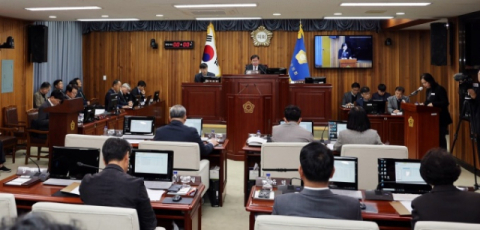 울진군의회 30일간 정례회 돌입 