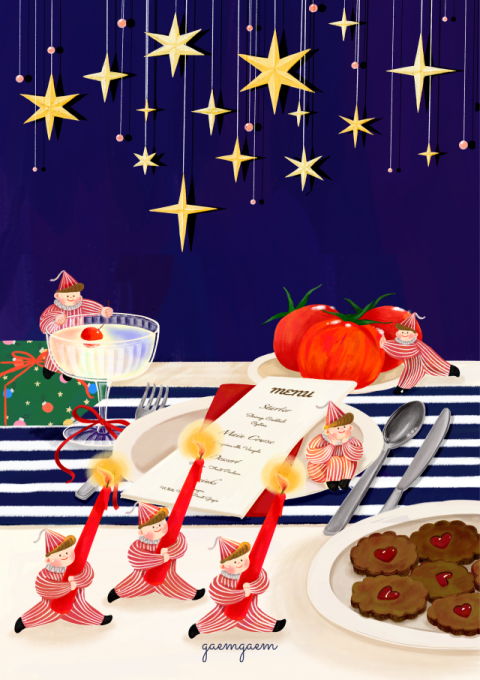 김경미, sprinkle of joy.