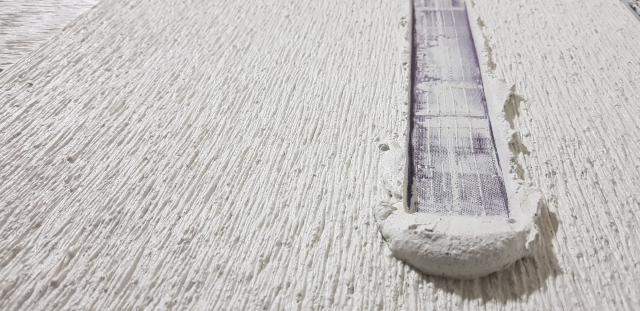 이태윤, Dream of calmness, Mixied media on canvas, 50x50cm(부분컷), 2025