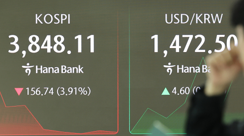 또 블랙프라이데이 악몽이…코스피 3900 무너졌다