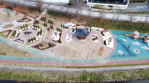 '휴식과 치유의 공간'…의성군 남대천 구봉공원에 '도시숲' 조성