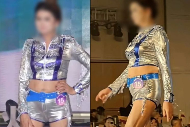 中 모델대회 우승자 체형 논란…