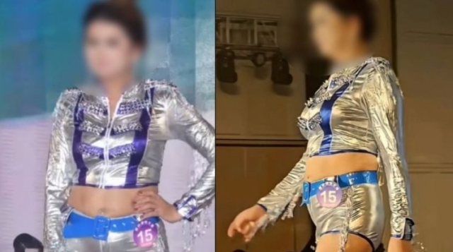 中 모델대회 바뀐 우승자?…체형·나이 논란까지