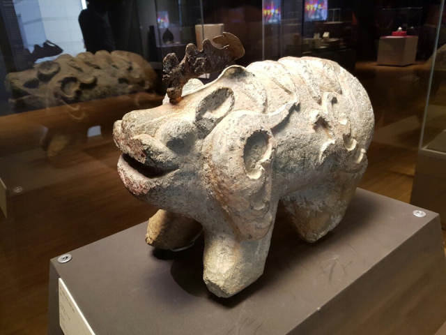 무령왕릉 출토 신수.