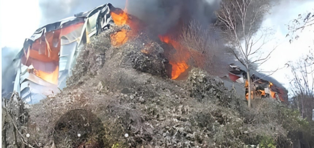 화재현장. 경기소방 제공, 연합뉴스.