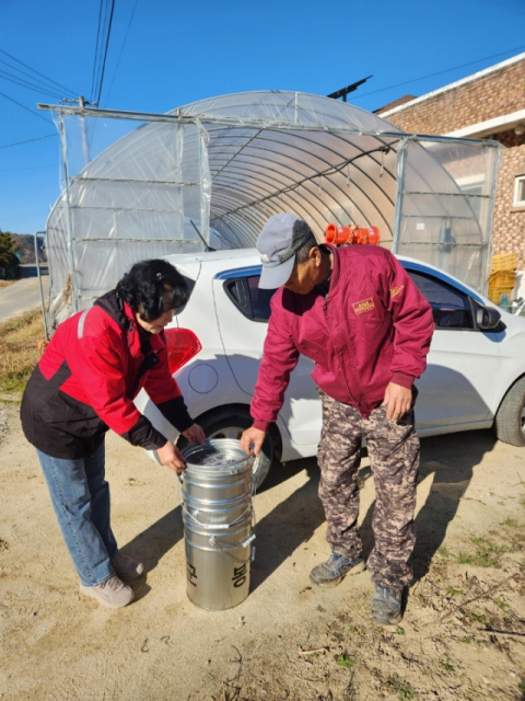 봉화군, 화목보일러 '재처리 용기' 전 가구 보급