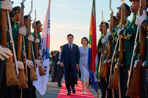 이 대통령 튀르키예 국빈 방문 일정 시작