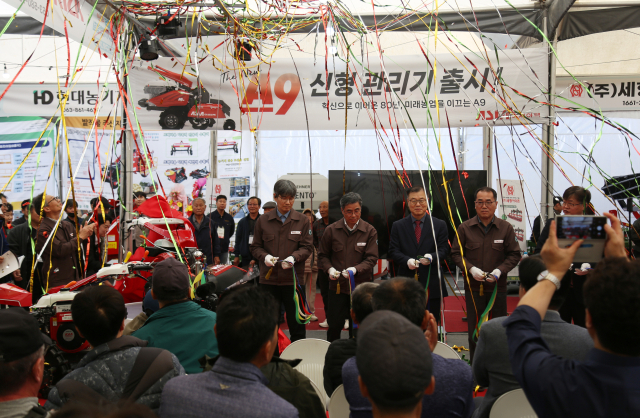 아세아텍, 익산농업기계박람회 참여 신제품 'A9' 공개