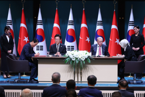 한국-튀르키예 정상회담 계기 3개 분야 MOU 체결 