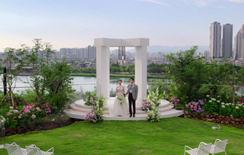 호텔수성, 프리미엄 야외 웨딩공간 '라포레 수성' 선봬