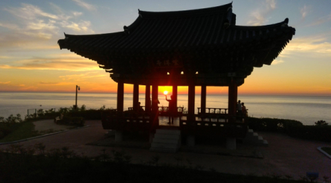 [포토뉴스]울진 망양정의 동틀 무렵