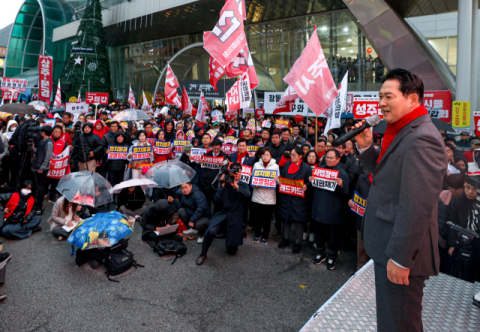 구미 온 장동혁 