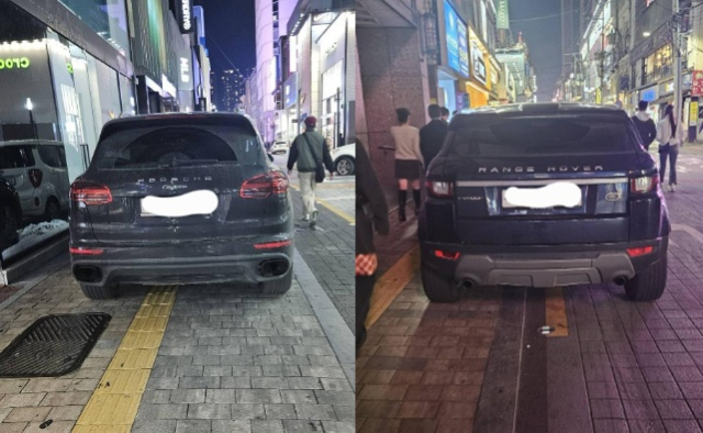 대구 도심의 보행로를 막고 서 있는 불법 주차 차량들을 지속적으로 신고한 한 시민의 사연이 온라인을 통해 알려졌다. 온라인 커뮤니티