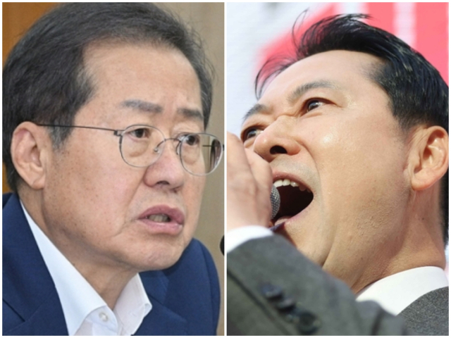 (좌) 홍준표 전 대구시장, (우) 장동혁 국민의힘 대표. 연합뉴스 캡처