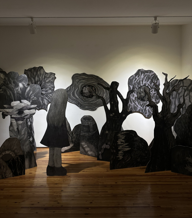 곽명희 개인전이 열리고 있는 갤러리토마 전경. 작가 제공