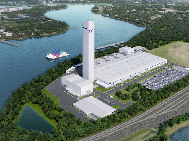 LS전선 미국 자회사, LS그린링크의 미국 버지니아주 해저케이블 공장 조감도 (사진= LS 제공)