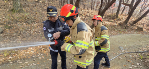 대구 소방, 건조한 겨울철 산불 조기 예방나서