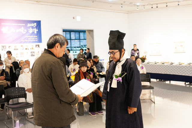 한국예술문화명인 대구협의회 '혼의 예술을 담다' 회원전