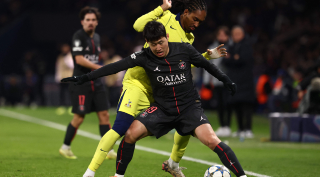 이강인 웃고, 김민재 울고…UCL서 PSG 승리, 뮌헨 고배