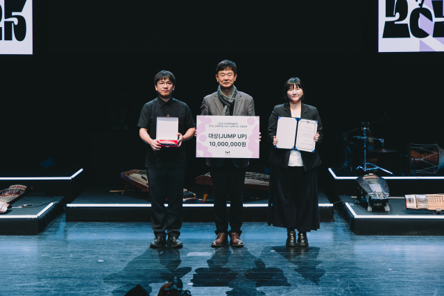 시상식 사진. 대구문화예술진흥원