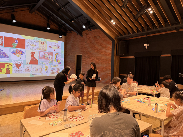 대구오페라하우스 예술체험 프로그램 운영 모습. 대구문화예술진흥원