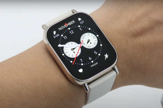 샤오미 워치. 유튜브 캡쳐