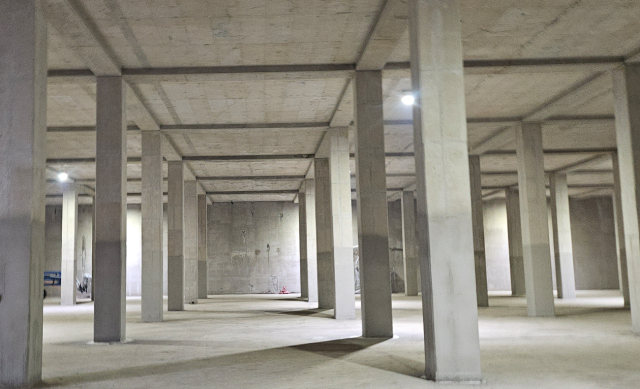 부산 동래구 수민지구 우수저류시설 준공을 마친 현장의 모습. [사진=부산시]