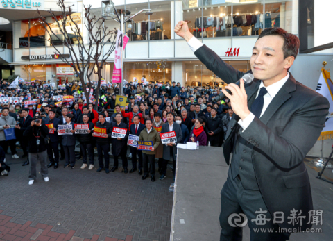 [포토뉴스] 대구 찾은 김민수 국민의힘 최고위원