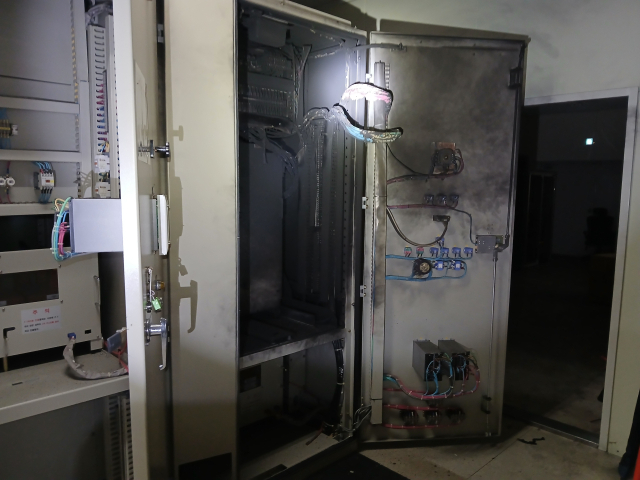 영양군 석보면 변전소 화재…전원공급장치 1대 소실