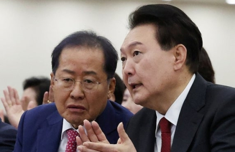 홍준표, 尹 향해 