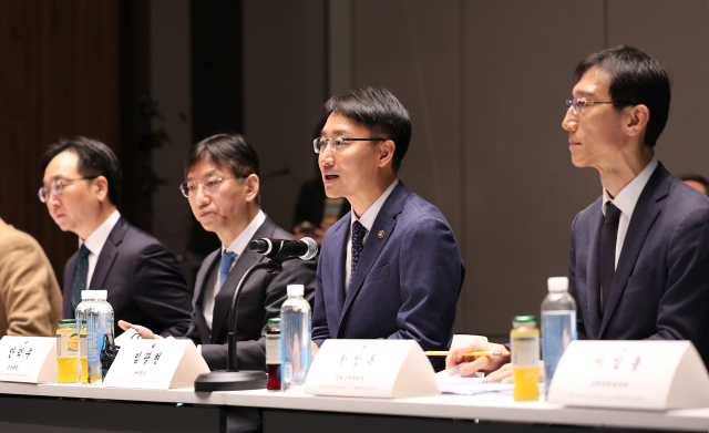 임광현 국세청장이 28일 서울 여의도 주한미국상공회의소에서 열린 국세청-주한미국상공회의소 간담회에서 발언하고 있다. 국세청 제공