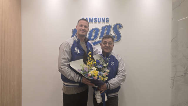 삼성 라이온즈의 새 외국인 투수 맷 매닝. 삼성 제공