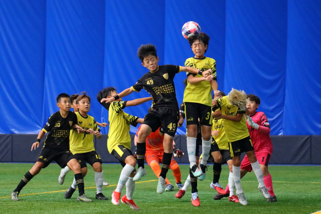 2025 화랑대기 전국유소년 축구대회가 참가 규모와 만족도, 경제효과 등에서 역대 최고 성과를 거두었다. 사진은 대회 장면. 경주시 제공