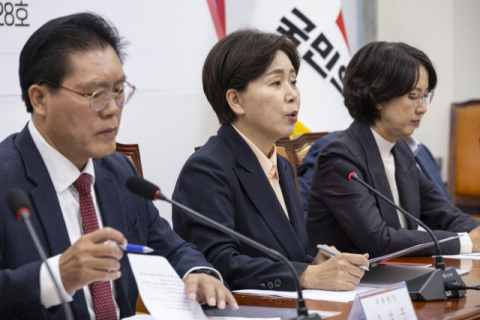 양향자, 장동혁 면전서 