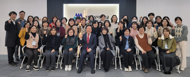 안동시 한글배달교실 문해교육사 수료식. 안동시 제공