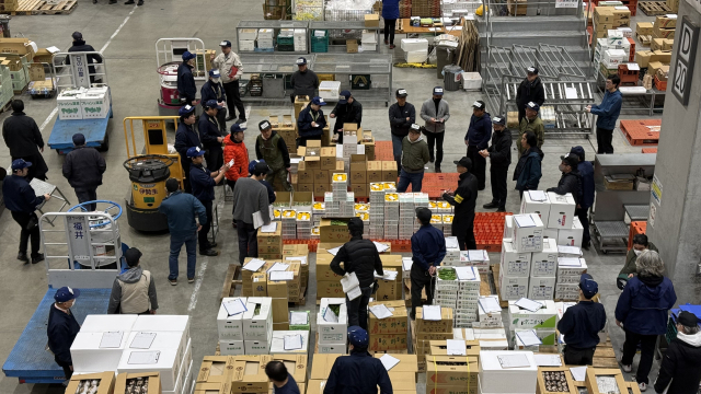 일본 도쿄도 고토구 도요스 시장 청과동 모습. 2025.11.26. 홍준표 기자