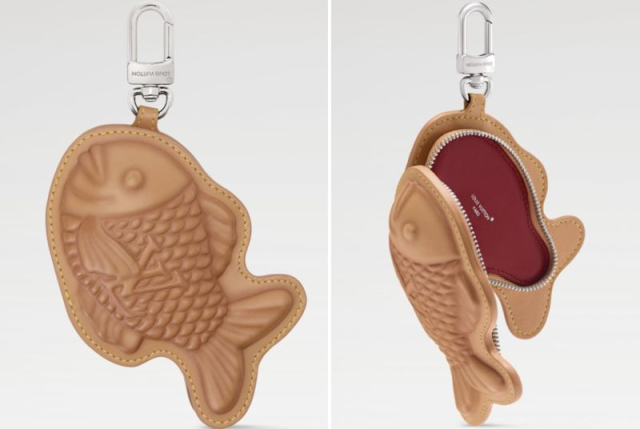 붕어빵에 'LV' 로고 새겼다고…140만원 루이비통 키링 '화제' 