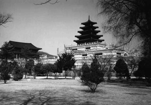 경복궁 2기(현 국립민속박물관, 1972~1986). 국립중앙박물관 제공